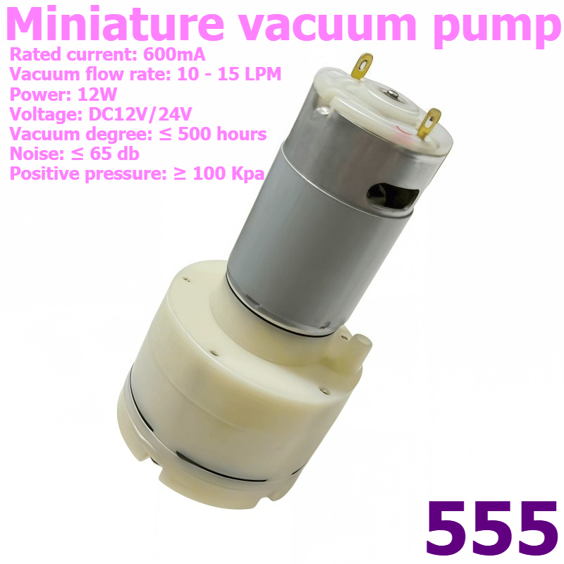 Vacuum Chamber Small - 555 Mini Luchtpomp 12 V/24 V