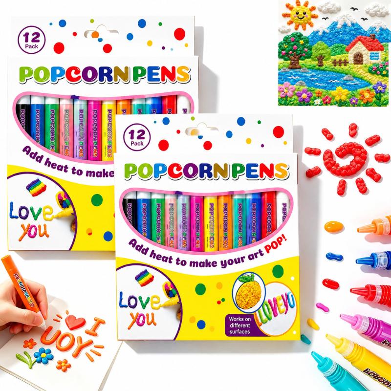 Copic Marker Sketch - Nieuwe Puffy Popcorn Pen Set 6/12