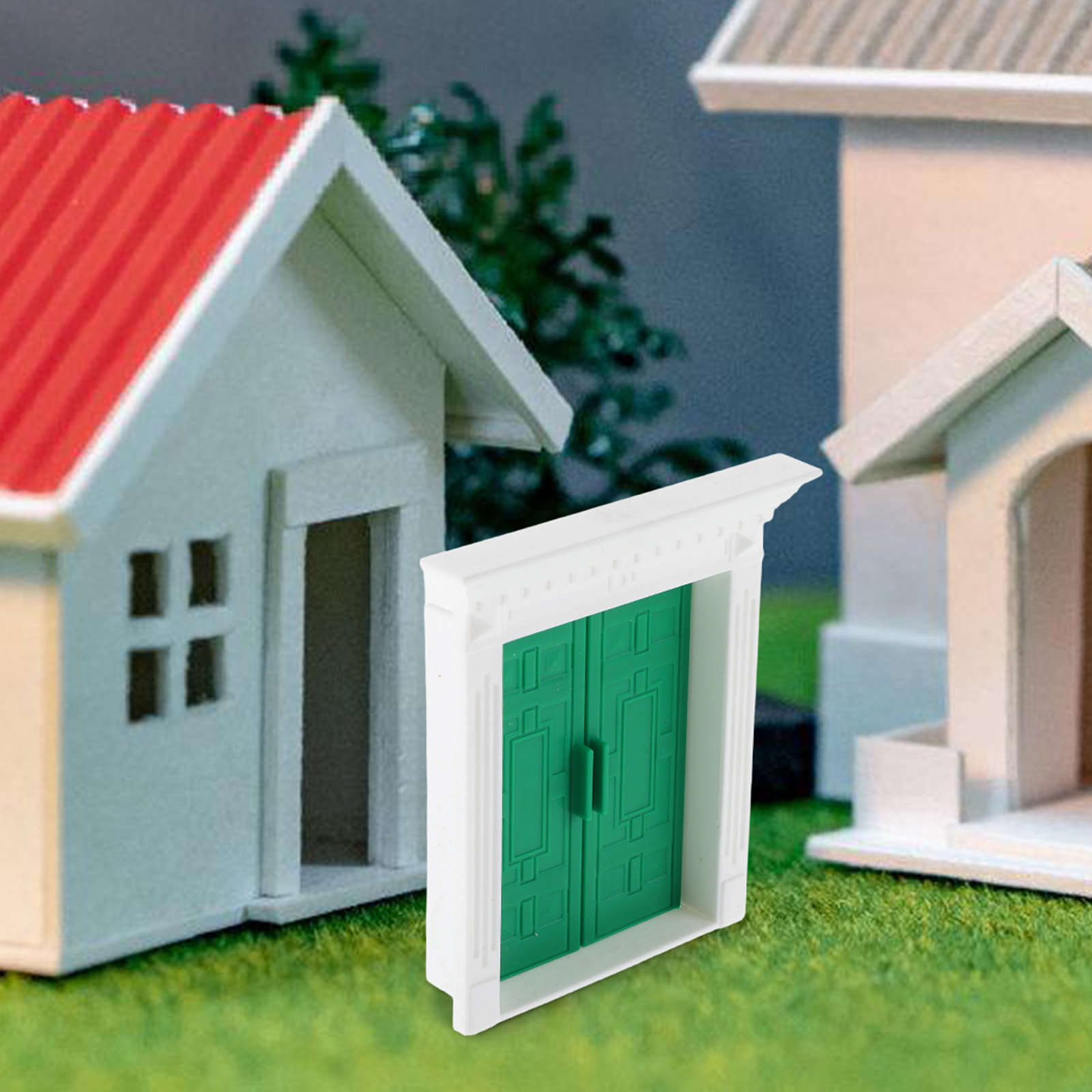 1 set miniatuurdeuren voor hui - Resin Craft Workshop recensie en prijs