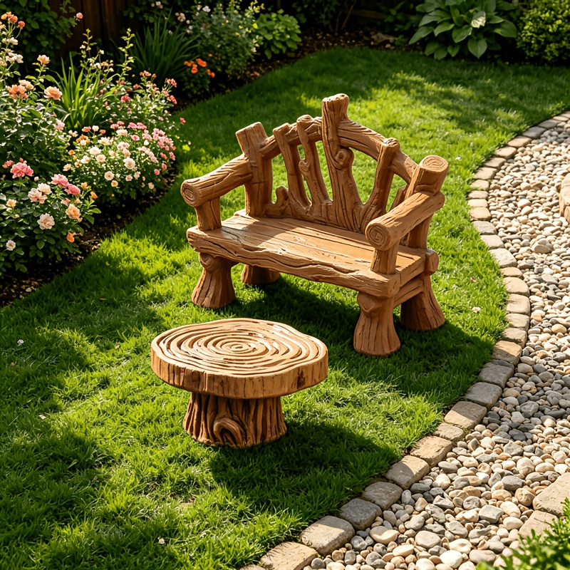 2 stuks miniatuur tafel en sto - Crafting Resin recensie en prijs