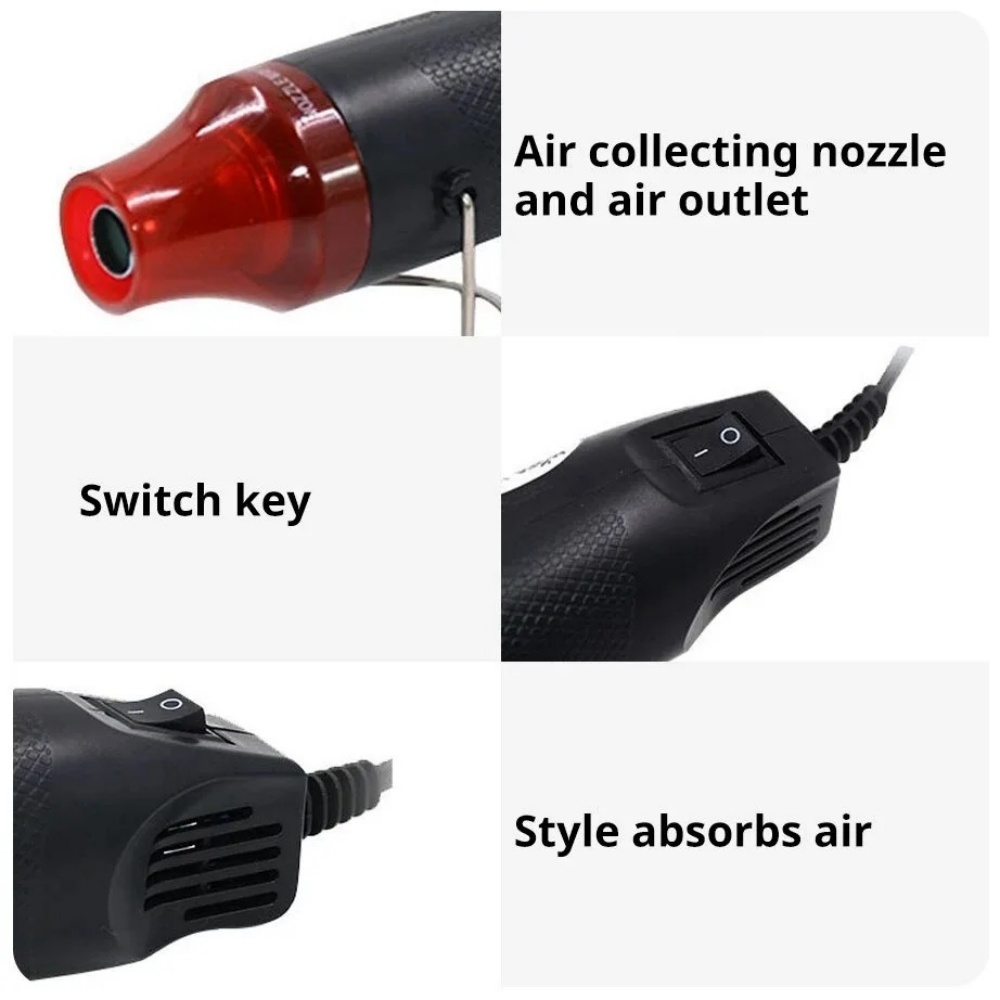 220V/110V Mini Heteluchtpistoo - Heat Gun Small recensie en prijs