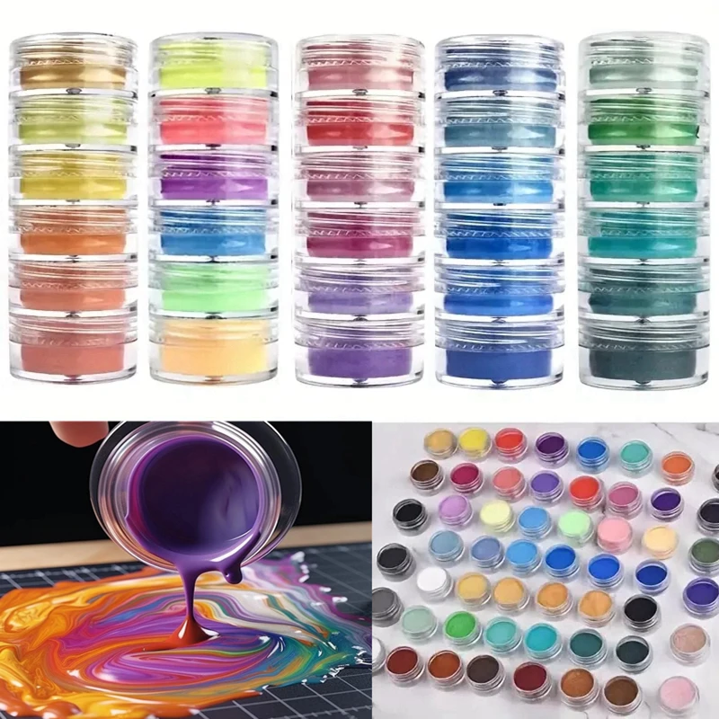 6 stuks Aurora parelmoer glitt - Resin Glitter Pack recensie en prijs