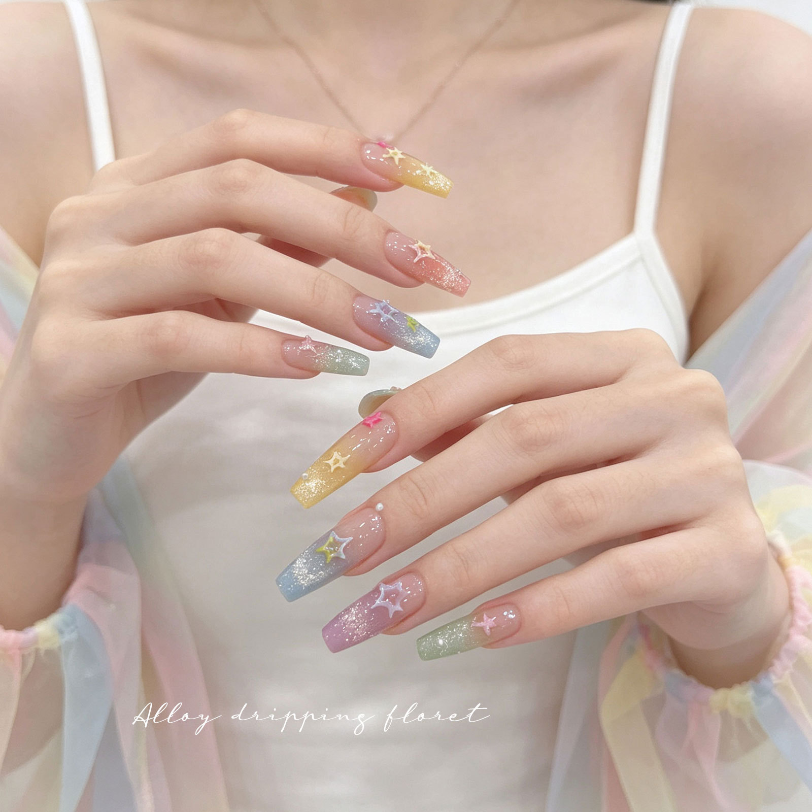 Schattige gekleurde holle pent - Resin Glitter Pack recensie en prijs