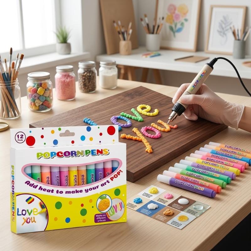 Nieuwe Puffy Popcorn Pen Set 6 - Copic Marker Sketch recensie en prijs